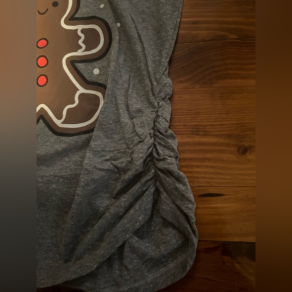 EUC Gingerbread Boy Maternity T Shirt - Picture 4 of 4